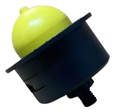 Bombín con agujero para motor chino 4T de cortacésped, amarillo