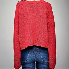 Sweater manga oxford hilo tejido en internet