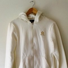 Buzo canguro blanco - MARÍA VICTORIA - Ropa y accesorios - Tienda Online