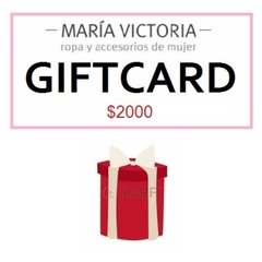 REGALO (GIFT CARD) $2000