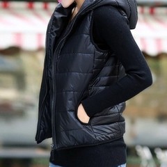 Campera de mujer inflable sin mangas cierre modelo exclusivo importada - buy online
