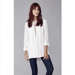 Blusa mujer liviana con cierre material chifón modelo exclusivo importada (copia)