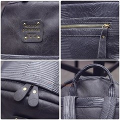 Mochila cuero porta-celular