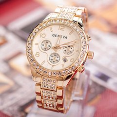 Reloj mujer elegante malla con brillantes, pedidos en internet