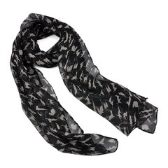 Pashmina bufanda pañuelo larga liviana gasa suave mujer estampada con gatos - tienda online