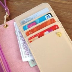 Billetera mujer porta celular smartphone, pedidos en internet