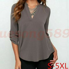 Blusa escote V pedido - MARÍA VICTORIA - Ropa y accesorios - Tienda Online