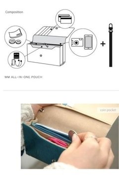 Billetera mujer porta celular smartphone