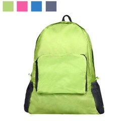 Mochila mujer, deportiva, plegable convirtiéndose en bolzo, nylon, bolsillos con cierre - tienda online