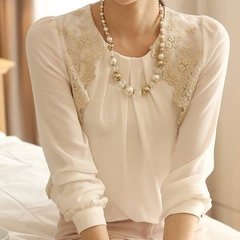 Blusa de mujer Vintage encaje - comprar online