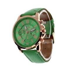 RELOJ pulsera agujas malla cuero sintético casual cuerpo color bronce - MARÍA VICTORIA - Ropa y accesorios - Tienda Online