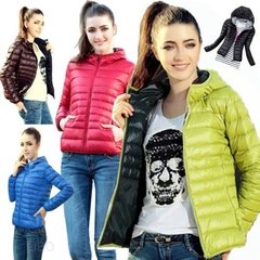 Campera mujer inflable impermeable ultra liviana delgada con cierre y capucha hoddie - comprar online
