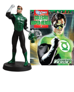 Miniaturas DC Comics Edição 04 - Lanterna Verde (Hal Jordan)