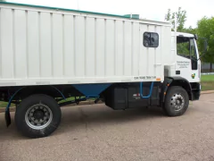 Tanque lateral 480 litros con soportes