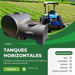 Tanque horizontal 3000 lts con rompeolas en internet