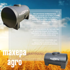 Tanque horizontal 3000 lts con rompeolas - Maxepa