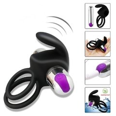 ANILLO DOBLE ARO SILICONA RECARGABLE - comprar online