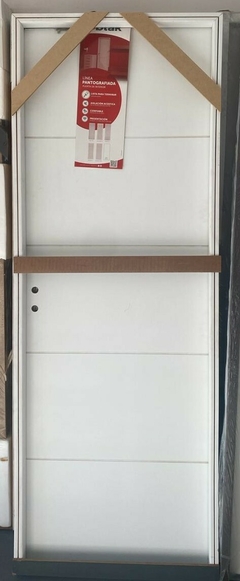 PUERTA PLACA DOMMO (H) MARCO DE MADERA 70/10 DERECHA