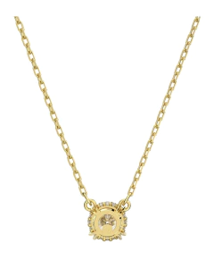 Colgante Constella Talla redonda Blanco Baño tono oro SV 5636703 - Cool Time