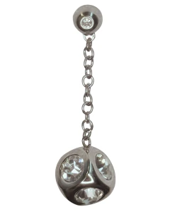 Aros Colgantes Cubo Estilo Punta de Luz con Cubic John L. Cook DEE201 - comprar online