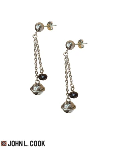 Aros Colgantes Doble Esfera John L. Cook EA781