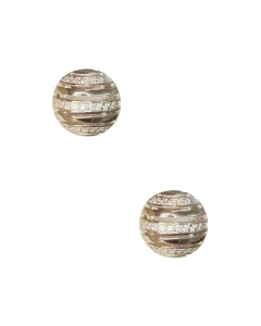 Aros Esfera Calada con Cubic John L. Cook HE1013B - Cool Time
