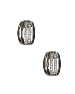 Aros Estilo Abstracto Doble Hilera con Cubic John L. Cook HE849A - comprar online