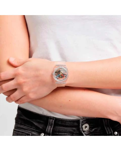 Reloj Swatch Clearly Gent SO28K100-S06 - Cool Time