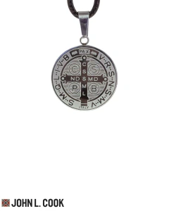 Dije Medalla San Benito John L. Cook SP592G