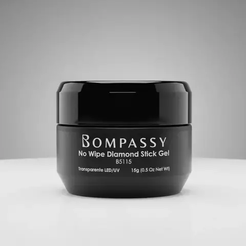 Stick Gel No Wipe Diamond - Bompassy - Sin Capa Pegajosa - Soft Gel y Builder - 15g - comprar online