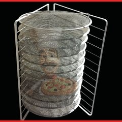 Estante Pizza Rack Pizzaria Porta Telinha Pizzaiolo na internet