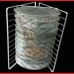 Estante Pizza Rack Pizzaria Porta Telinha Pizzaiolo - comprar online