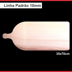 Pá de Pizza em Madeira Pizza de Metro 35cm x 70cm