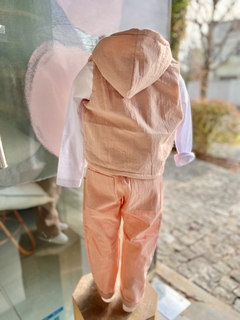 CHALECO LIENZO Y PELUCHE - tienda online