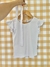 REMERA BLANCA 2 LAZOS - comprar online