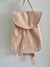 MOCHILA LIENZO ROSA - comprar online