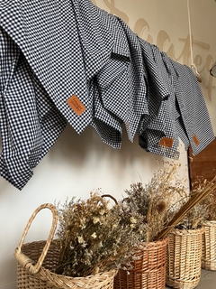 MANTEL CUADRILLÉ AZUL 1.70mts - paraqtequedes