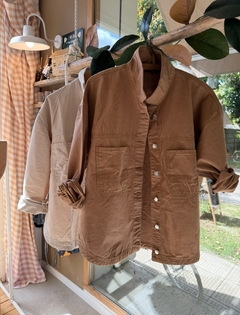 CAMISACO OVERSIZE CAMEL