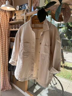 CAMISACO OVERSIZE CREMA
