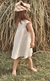 VESTIDO GASA BLANCO - paraqtequedes