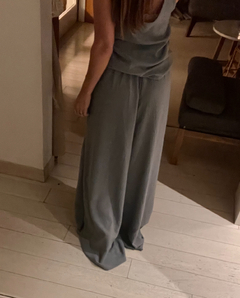 MUSCULOSA GASA GRIS - tienda online