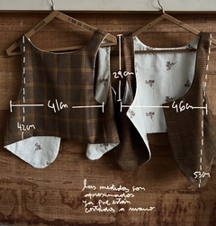 Imagen de CHALECO REVERSIBLE CUADRILLÉ