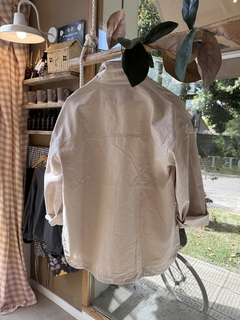 CAMISACO OVERSIZE CREMA - comprar online