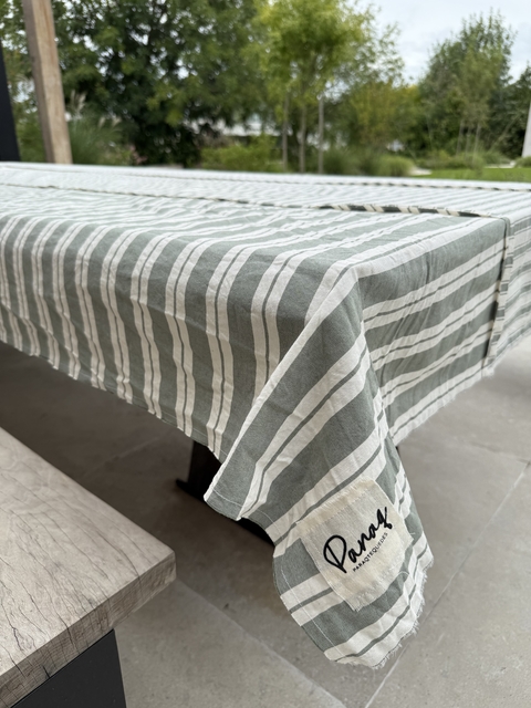 MANTEL TUSOR MIX DE RAYAS