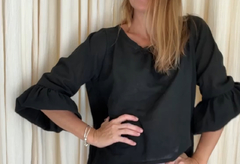 BLUSA GASA NEGRA en internet