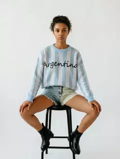 Sweater Argentina cursiva