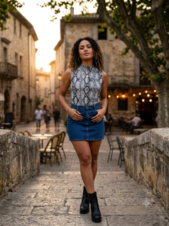 Musculosa Amaria