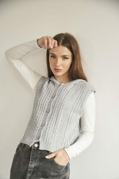 Chaleco trenza Zoe