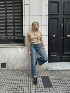 Jean culotte matizado - comprar online
