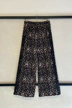Palazo animal print - comprar online